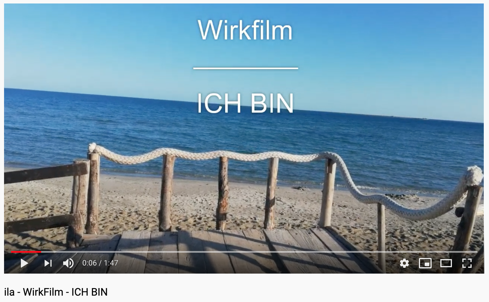 Wirkfilm "Ich bin"