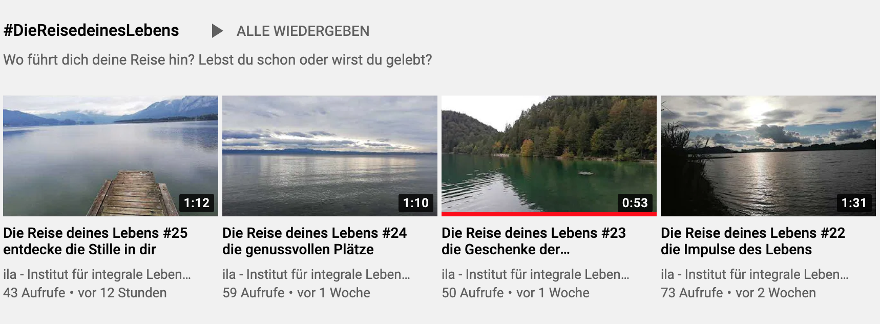 Die Reise deines Lebens